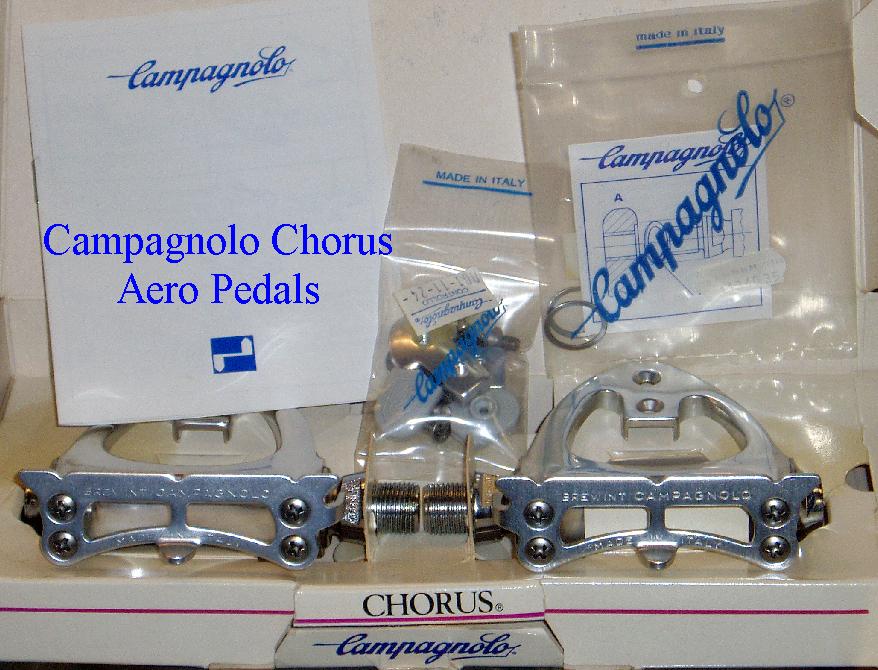 Mier spoor Klik 1987 Campagnolo Record Pedals In Two Styles; Record SGR Pedals, Chorus  Pedals & C-180 Pedals