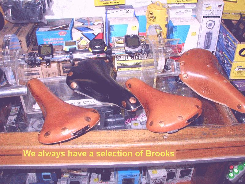 many riding styles;many saddles