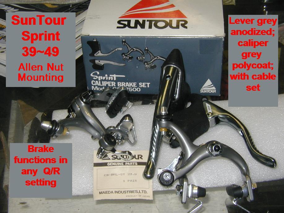 No, there are no long Suntour calipers