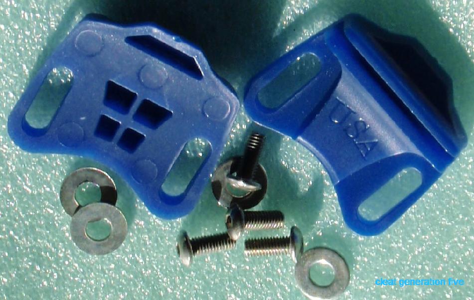 Bicycle Shoe Cleats for Toeclip Pedals 