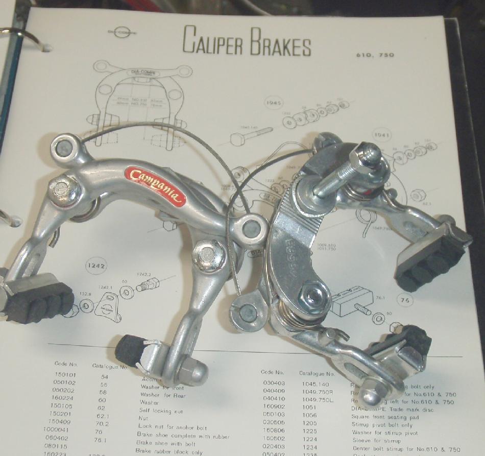 New 1976 original calipers