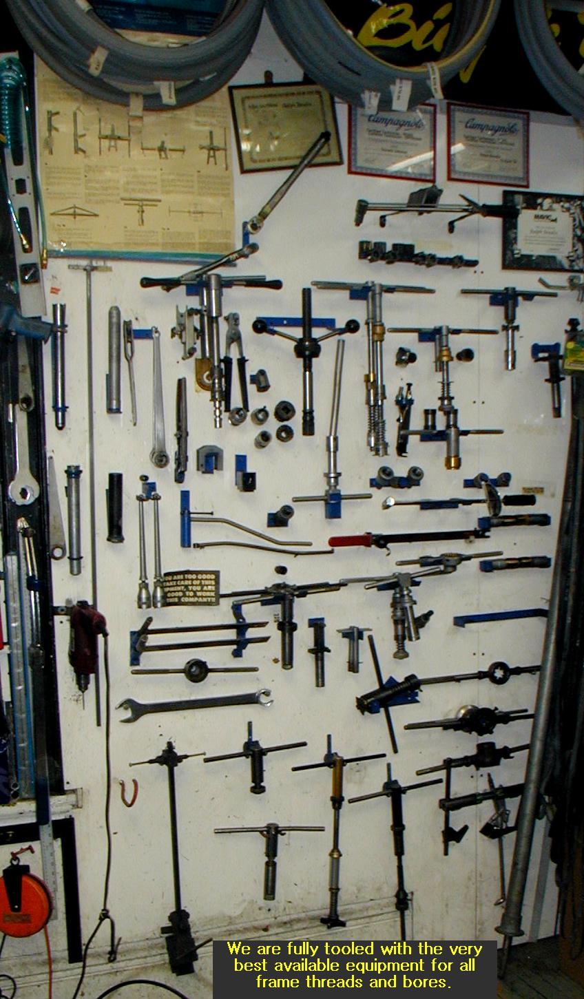 and there are many many banks of tool chests besides.