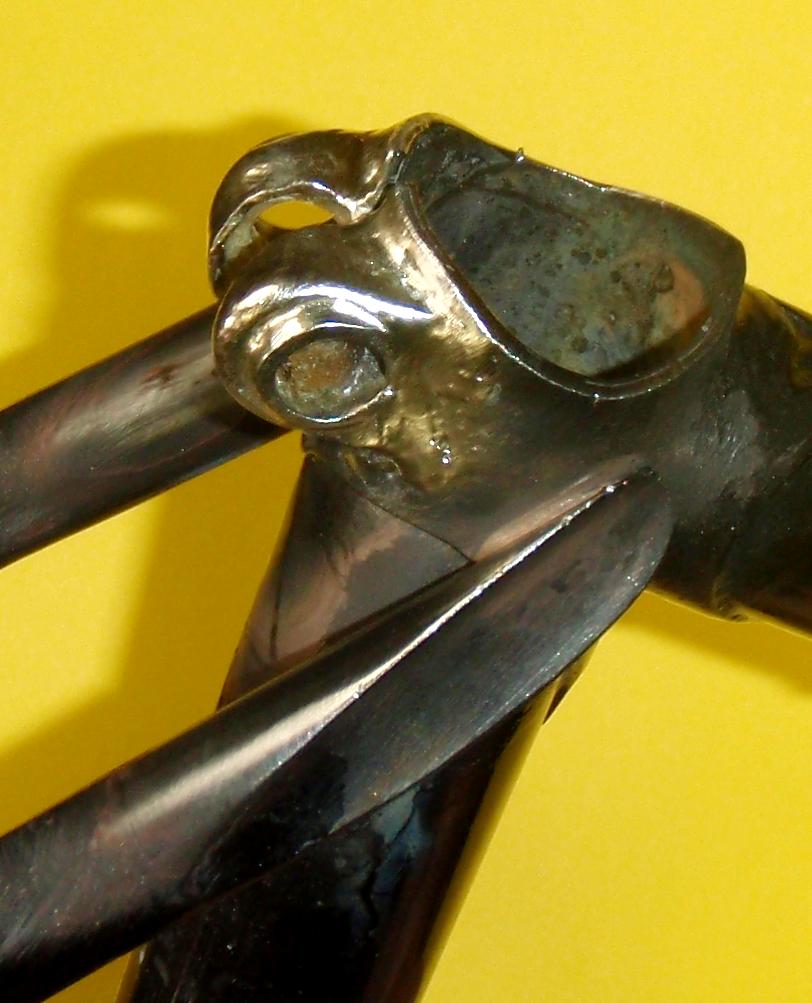 Bicycle Frame Seat Lug Repair at Yellow Jersey
